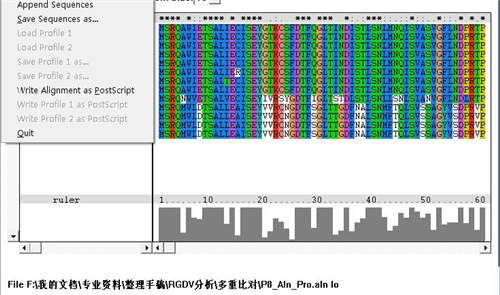 clustalx下载使用教学