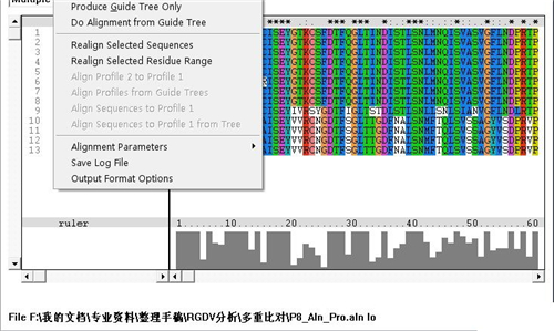 clustalx下载使用教学