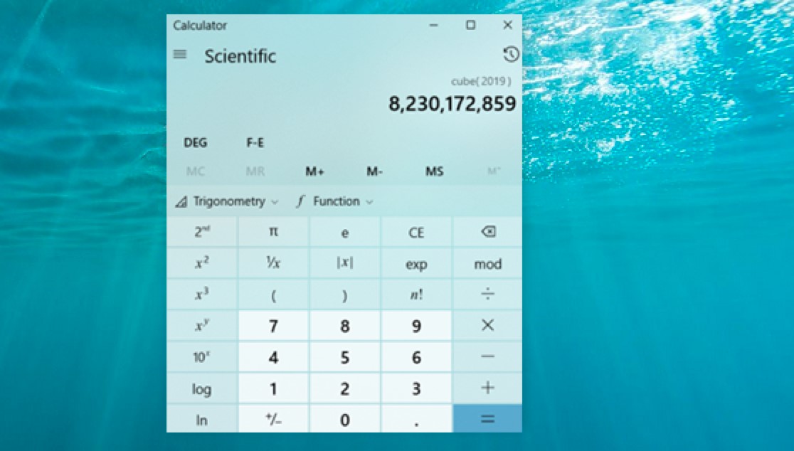 Windows 10计算器的功能介绍及基础使用教程
