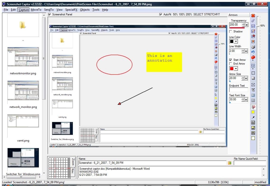 Screenshot Captor高级截图工具功能介绍及使用说明
