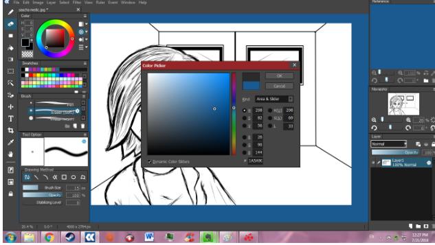OpenCanvas官方下载自定义工作区图文教学
