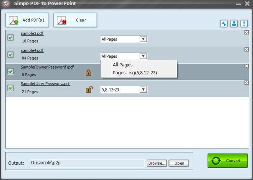 Simpo PDF To PowerPoint安装教程和使用说明